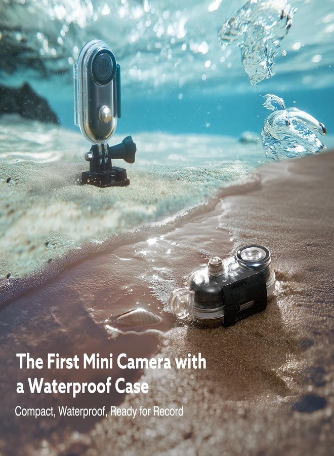 Losfom Z10 2K Action Camera, 64GB Wearable Sports Camera with Waterproof Case, Magnetic Clip, and Quick-Mount Accessories, Small Body Cam for Cycling, Diving, Travel, and Outdoor Adventures(BL64GB) - Image 5