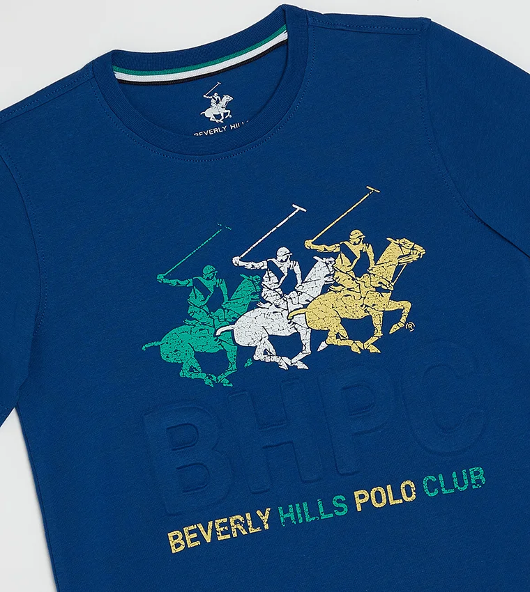 Beverly Hills Polo Club  Printed T-shirt for Men | Best Price UAE