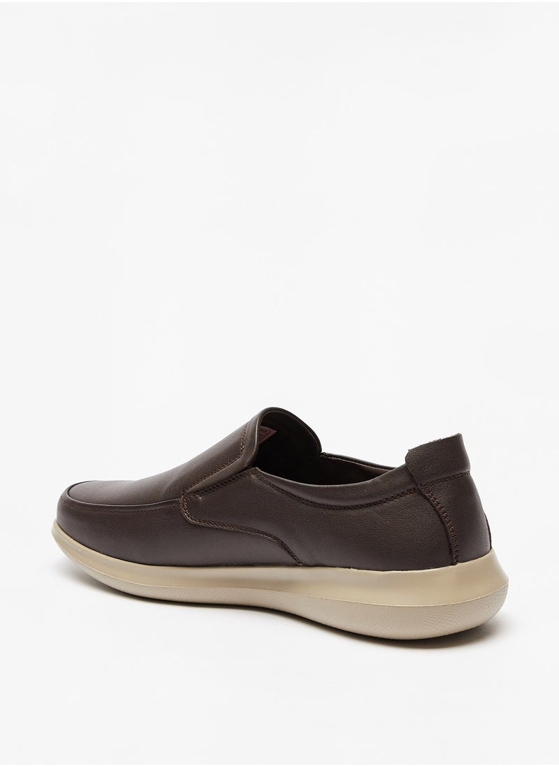 Le Confort - Mens Solid Slip On Loafers - Image 1