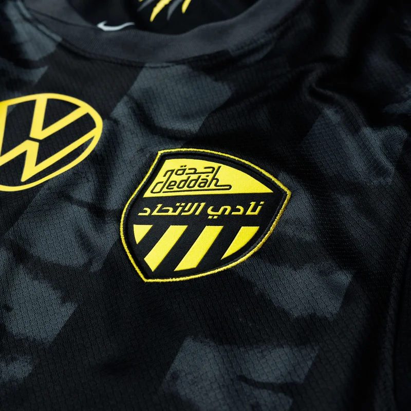 Nike Black Men's Al-Ittihad 25/26 Third Replica Football Jersey for Men | Best Price UAE