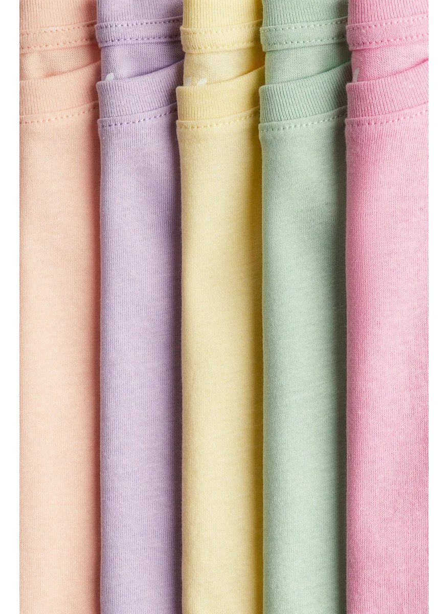 H&M 5-Pack Cotton T-Shirts