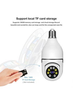 SIFACAM SIFACAM Sifa 3 MP Indoor WiFi Bulb CCTV with Motion Sensors Color Night Vision and TwoWay Communication  - Image 4