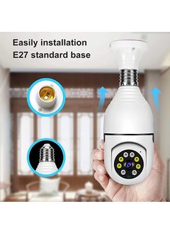 SIFACAM SIFACAM Sifa 3 MP Indoor WiFi Bulb CCTV with Motion Sensors Color Night Vision and TwoWay Communication  - Image 2