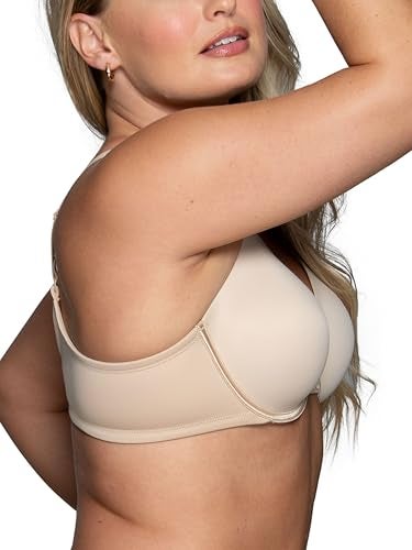 Vanity Fair womens Full Figure Beauty Back Smoothing (36c-42h) Bra, Underwire - Beige, 36DD US - Image 2