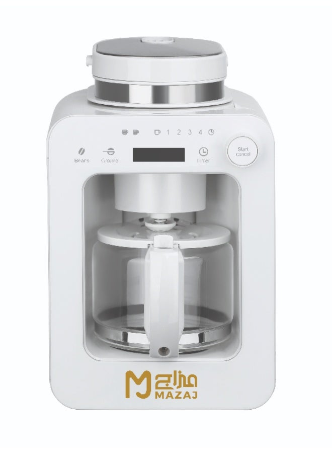 Mazaj Coffee Maker With Bulit-in  Grinder - Image 3