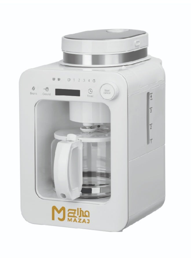 Mazaj Coffee Maker With Bulit-in  Grinder - Image 1