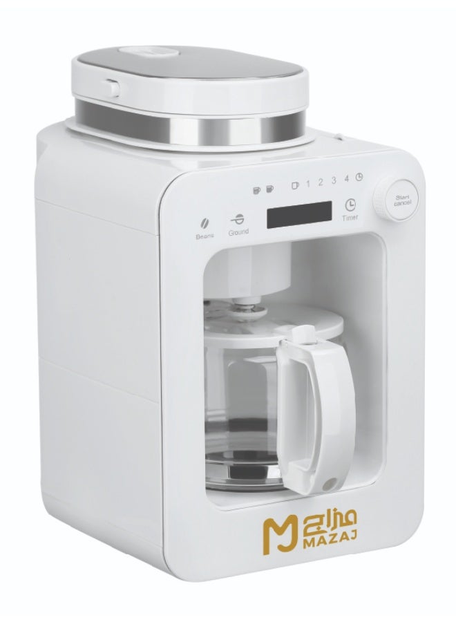 Mazaj Coffee Maker With Bulit-in  Grinder - Image 2
