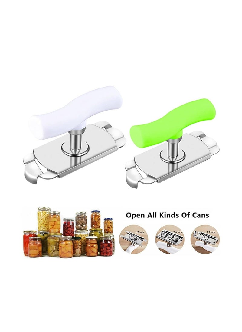 ECOSPIT CONTAINER Bottle Opener Jar Opener Pickle Grabber Tool Tin Opener Can Openers for Seniors with Manual Can Openers LaborSaving Lid Opener Multicolor Pack of 1