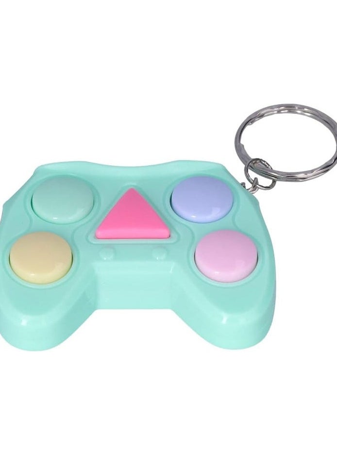 Generic - Game Console, Handheld Electronic Memory Game with Lights and Sounds Classic Electronic Memory Game for Kids Hand-Brain Coordination Training - Image 1