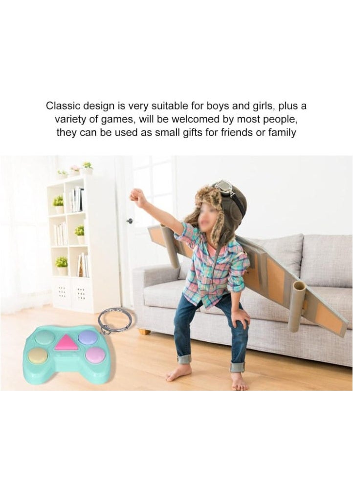 Generic - Game Console, Handheld Electronic Memory Game with Lights and Sounds Classic Electronic Memory Game for Kids Hand-Brain Coordination Training - Image 1