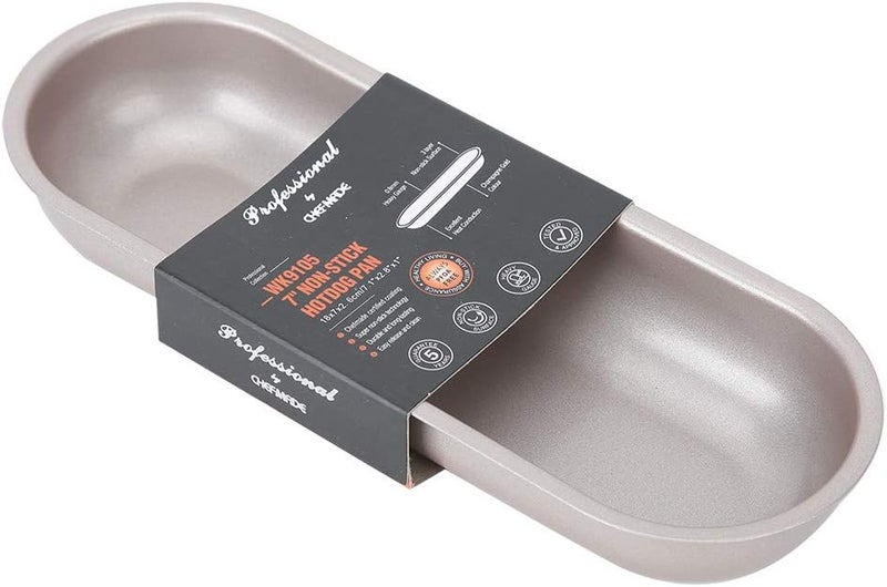 Non Stick Hot Dog Bread Carbon Steel DIY Sausage Mold Bake Ware Bakery Tools for Home Restaurant Bakery 19x7x2 5cm 146g - Image 1