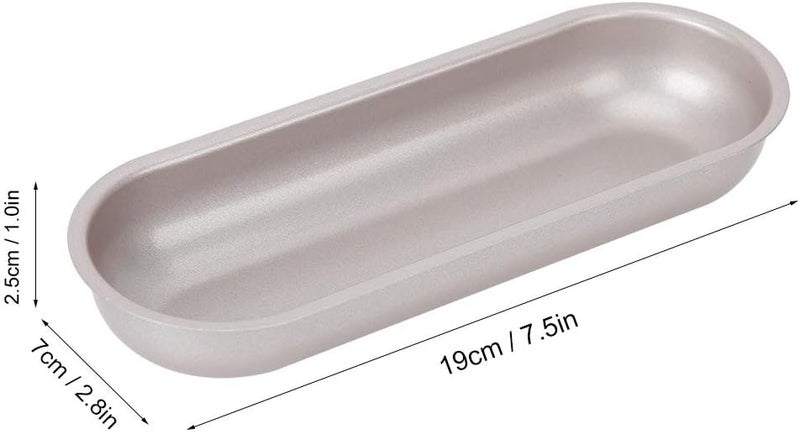 Non Stick Hot Dog Bread Carbon Steel DIY Sausage Mold Bake Ware Bakery Tools for Home Restaurant Bakery 19x7x2 5cm 146g - Image 3