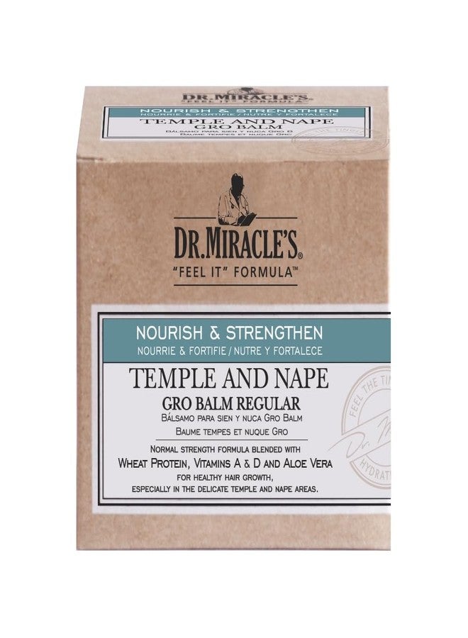 Dr. Miracle's Strengthen Temple & Nape Gro Balm Super Strength, 4 oz (Pack of 3) - Image 1