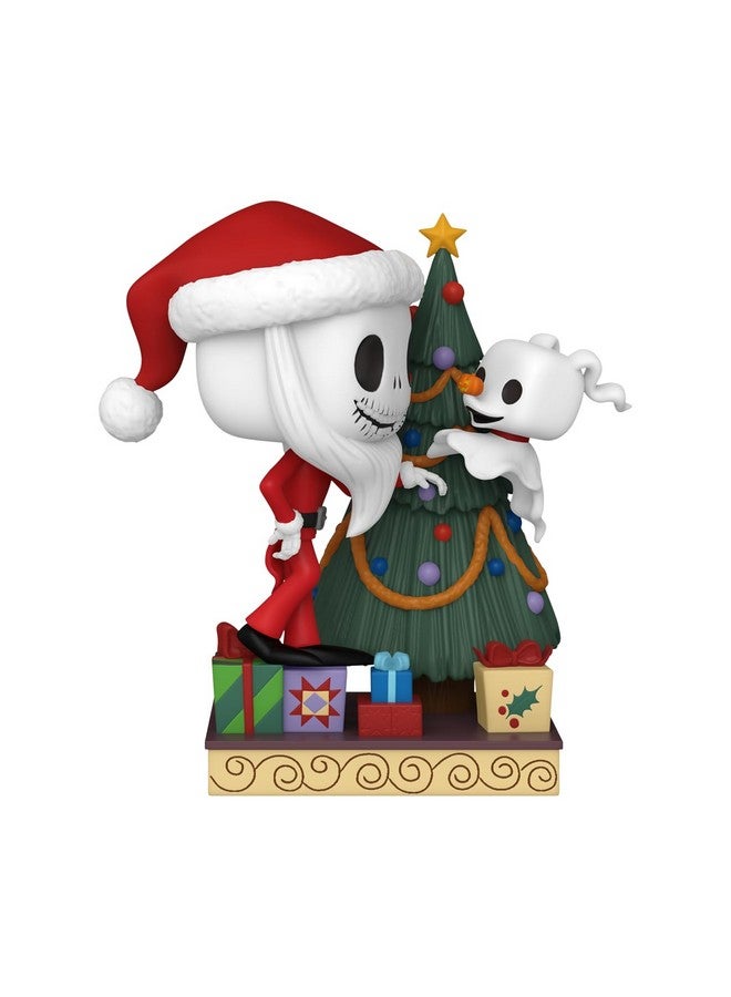 Funko POP! Deluxe: Disney The Nightmare Before Christmas 30th - Jack Skellington & Zero with Tree - Disney: The Nightmare Before Christmas - Collectable Vinyl Figure - Gift Idea - for Kids & Adults - Image 2