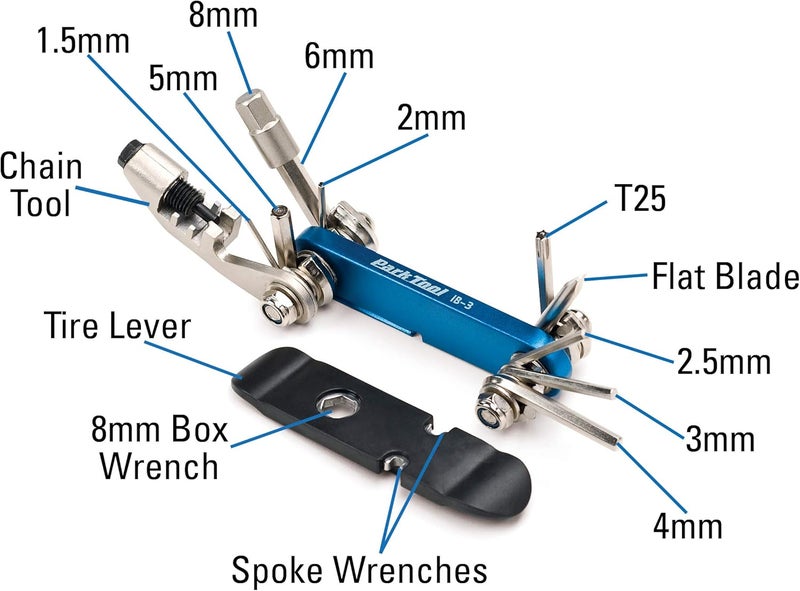 Park Tool , IB-3, I-Beam 3, Multi-tool, 13 functions - Image 3