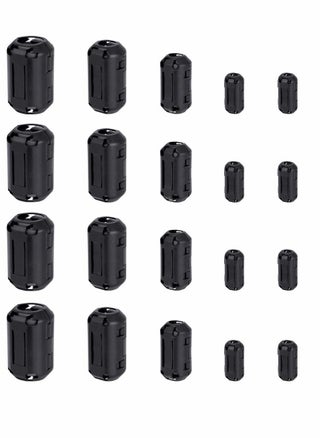 Clip-on Ferrite Magnet Core Ring Nickel-zinc Toroidal Ferrite Choke Noise Suppressor Inner Diameter 3.5 5 7 9 13 mm EMI RFI Filter for Power Cord USB Audio Network Video Radio Cable（20PCS ） - pzsku/ZC9DE40D1EAC6DA0CC22AZ/45/_/1698645988/9953569d-9100-43f1-a22e-72bd19202f3f