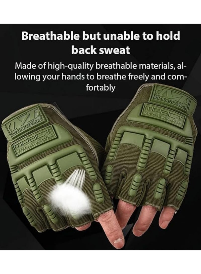 Half finger gloves for gym and motorcycle riding  - Image 2