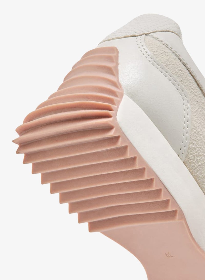 ELLE Women's Logo Detail Sneakers with Lace-Up Closure - Image 5