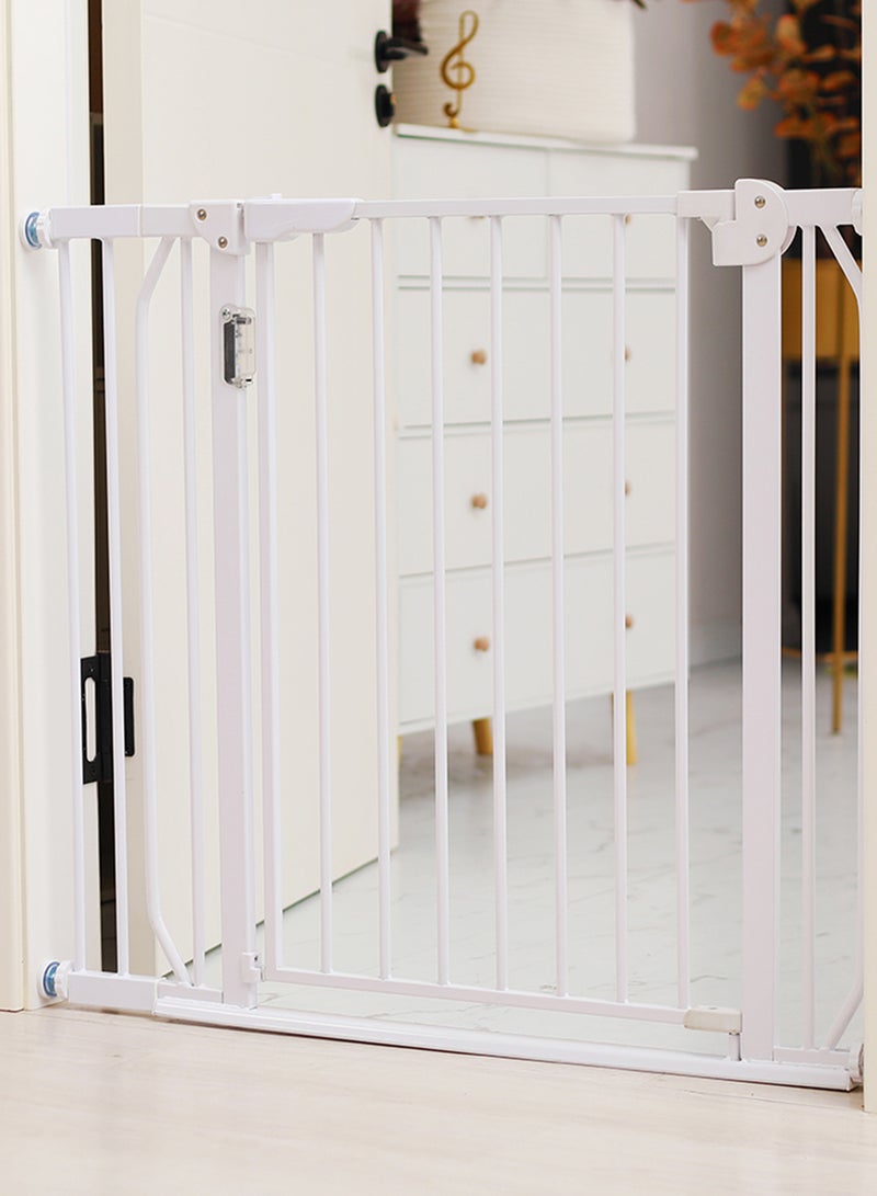 Baby Safe Metal Safety LED Gate 45 CM Extension - White - Image 4