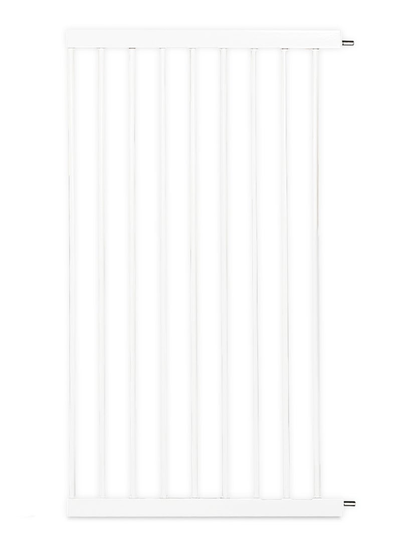 Baby Safe Metal Safety LED Gate 45 CM Extension - White - Image 3