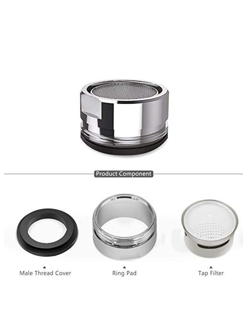 3 Pack Tap Aerators 24mm, Faucet Filter Insert Tap, Replacement Spout Aerator Nozzle Thread Used for Installation and of Accessories in Homes - Image 2
