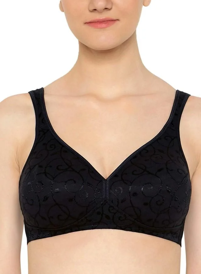 Triumph Triumph International Women's Elegant Cotton Wire Free | Full-Coverage | Non Padded Bra