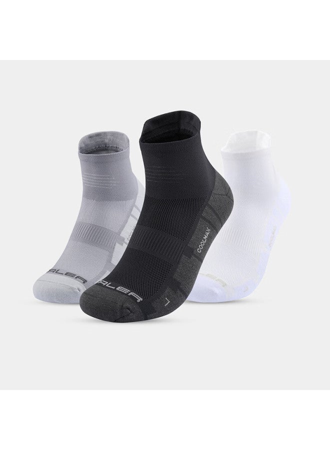 Scaler Outdoor Socks Uni Coolmax Elastic Breathable Sweat-wicking Durable Low-cut Trail Running Socks - Image 2