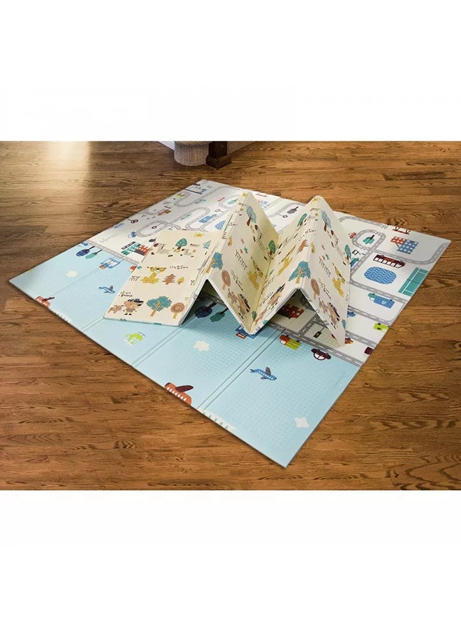 asalvo - Play Mat 2 In 1 Double Side Foldable Xxl – Multicolor - Image 1