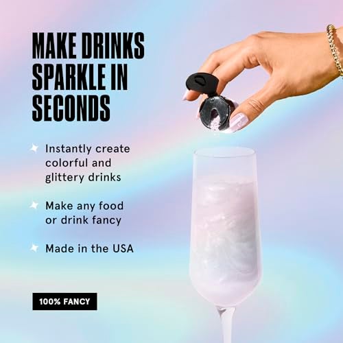 Fancy Sprinkles Moonstone Iridescent Premium Edible Glitter, 100% Edible Glitter for Sparkling Food & Drinks No Taste or Texture (4gm) - Image 3