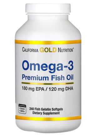 California Gold Nutrition Omega-3 Premium Fish Oil Concentrated Formula with EPA and DHA Support for Optimal Lipid Profile and Immune System Gluten Free, Non-GMO 240 Fish Gelatin Softgels - pzsku/ZC9DF032650ECB0655861Z/45/_/1712048348/dcf310a0-d754-47a3-9c9a-172cfcc377ff