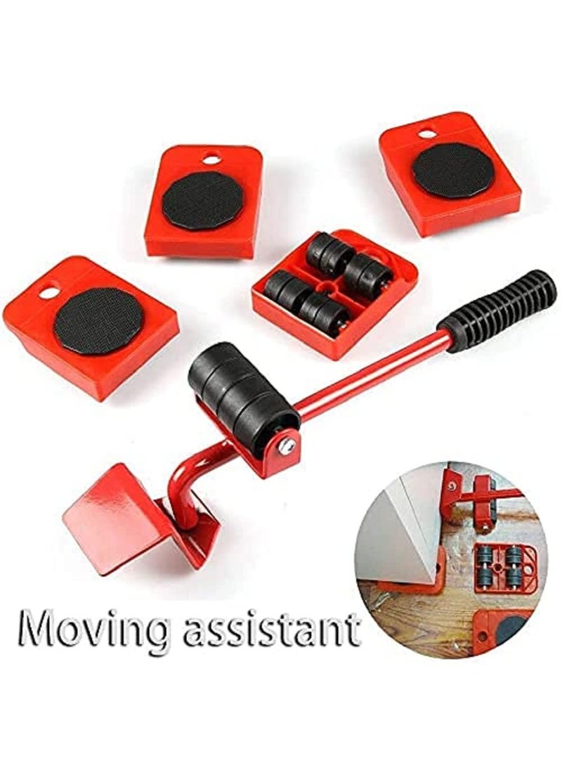 svk dream SVK Dream Furniture Lifter Mover Tool Set-Heavy Duty Furniture Shifting and Mover with 4 Sliders for Easy and Safe Moving, 360 Degree Rotatable Pads, Suitable for Sofas and Refrigerators  - Image 2