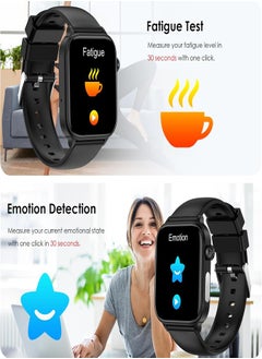 Generic Smart watch for men with phone function, 1.57 inch HD sports watch with more than 130 sports modes, SOS button, pedometer, heart rate, sleep monitor, smart bracelet for Android iOS (color optional)  - Image 5