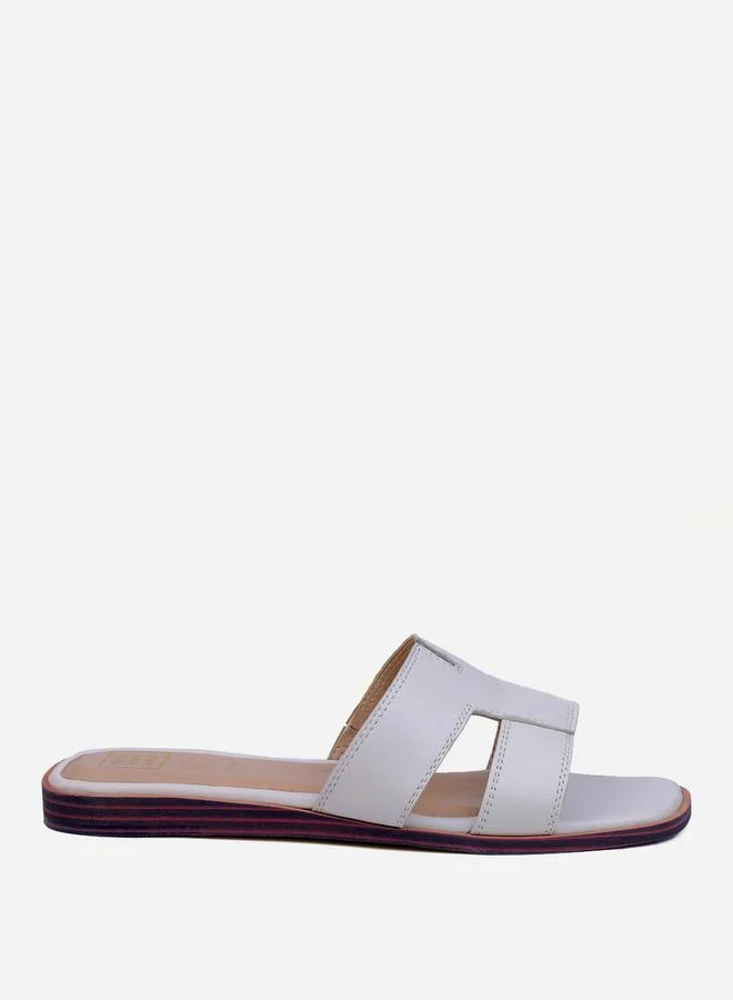 Take Two Plain Open Toe Flat Sandals By Heel Your Sole