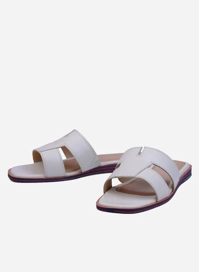 Take Two Plain Open Toe Flat Sandals By Heel Your Sole