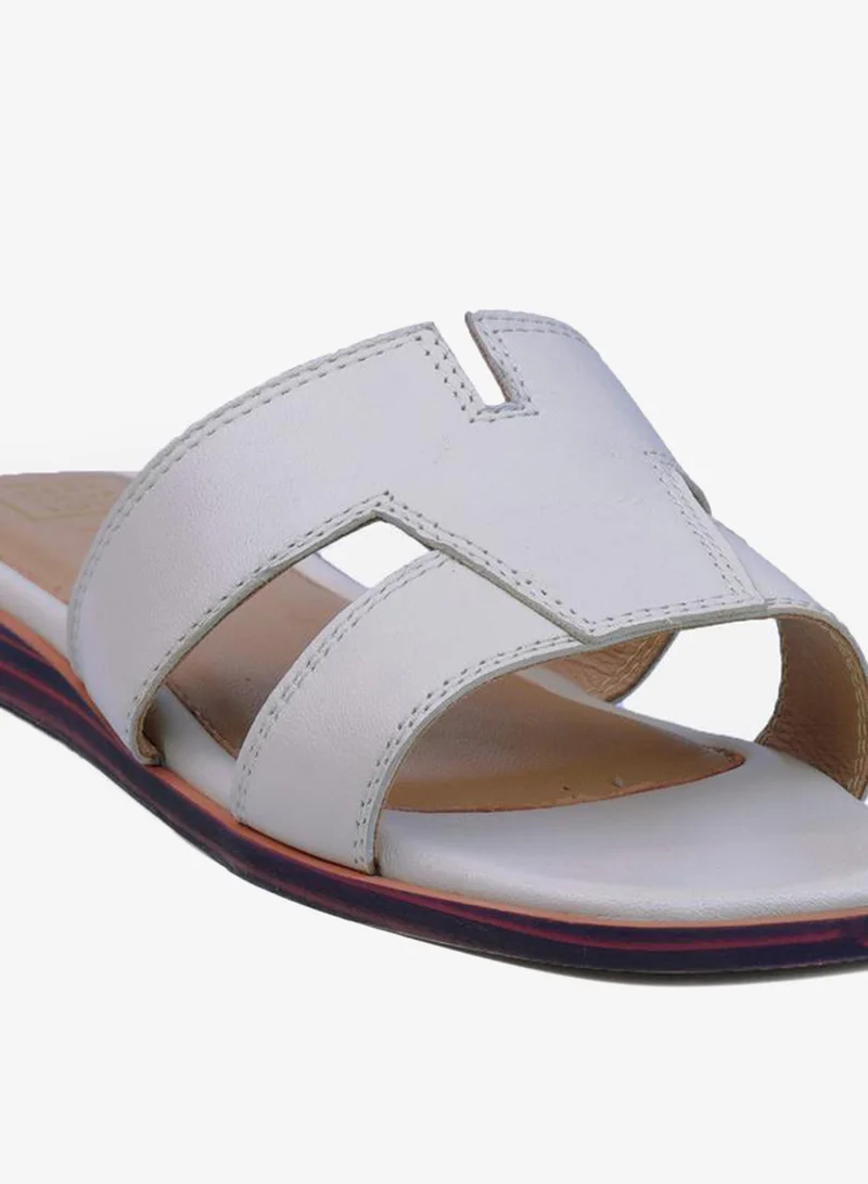 Take Two Plain Open Toe Flat Sandals