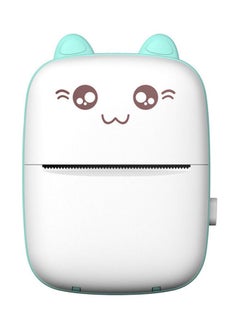 NIBEMINENT Mini BT Pocket Printer White/Blue  - Image 1