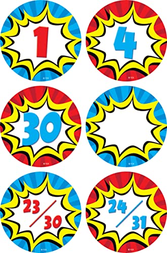 Teacher Created Resources Superhero Calendar Days (TCR5589) Multi - Image 4