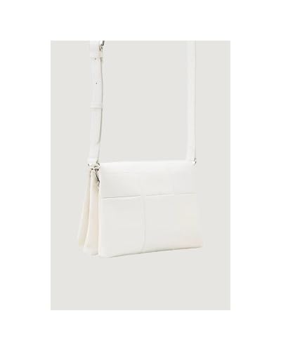 Desigual Accessories PU Across Body Bag, White - Image 3