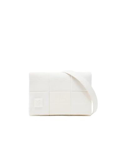 Desigual Accessories PU Across Body Bag, White - Image 1
