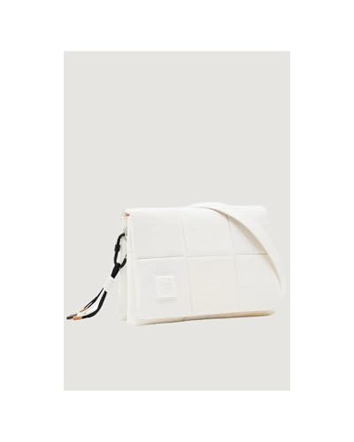 Desigual Accessories PU Across Body Bag, White - Image 4