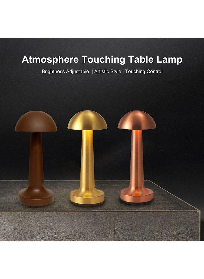 Generic LEDs USB Rechargeable Touching Control for Bedroom Living Room Rose Gold  - Image 5