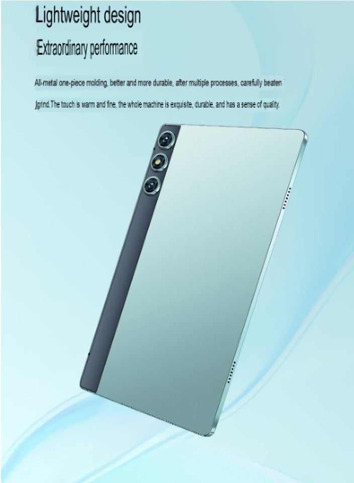 AROAQ P90 Pro Tablet Computer, 12 Inch 4k Ultra HD Screen Android Tablet With Snapdragon 888 Processor, 32MP Rear 16MP Front Camera Portable Wifi Pad, (1pc, Green, Snapdragon 888 Processor, 128GB) - Image 2