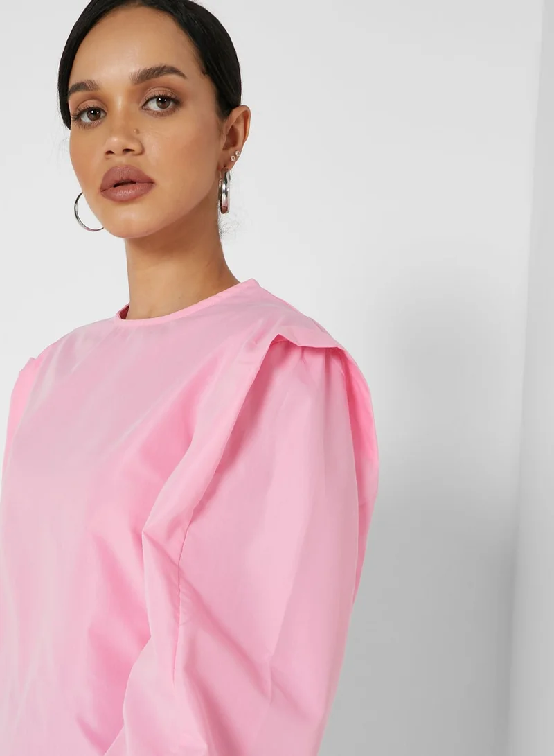 ELLA Detailed Sleeve Top