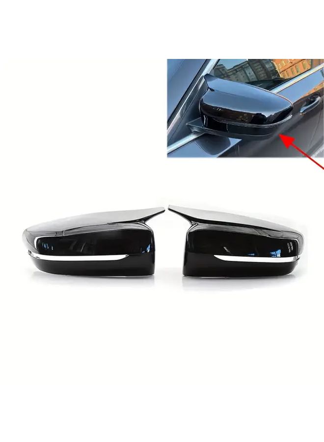 غلاف معدّل لأغطية مرايا الرؤية الخلفية المصنوعة من ألياف الكربون لسيارة BMW G30 (قطعتان) - Image 1