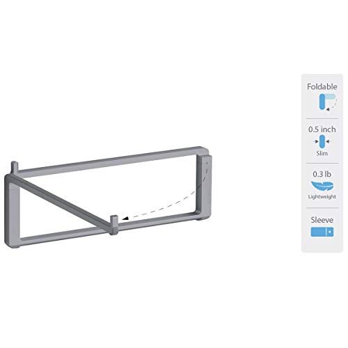 Rain Design mBar Pro Foldable Laptop Stand - Space Gray - Image 2