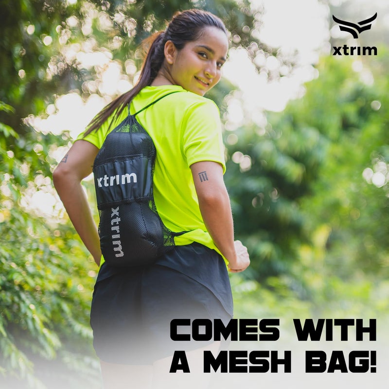 XTRIM Boxing Gloves for Men & Women, 10 Oz, Comes with Easy to Carry Mesh Bag, Fighting & Workout Gloves, Punch, Kick, Slam Sparring & Training Gloves for Heavy Bag Workouts, MMA Sports, PU Leather - Image 3