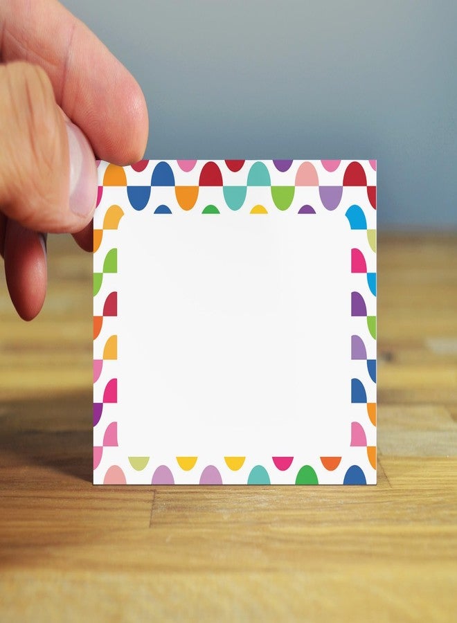 ستون هاوس كوليكشن مجموعة ستون هاوس | بطاقات طاولة ملونة بنقوش نصف دائرية | بطاقات أسماء | احتفالات الصف الدراسي، أعياد الميلاد | 25 قطعة | (أنصاف دوائر ملونة) - Image 3