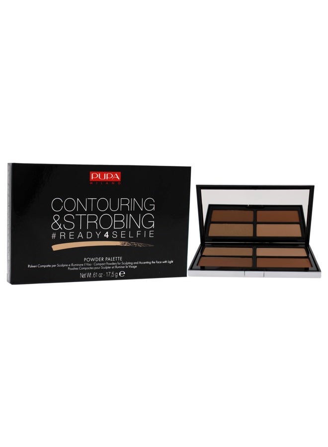 PUPA #Ready4Selfie Contouring And Strobing Powder Palette - Illuminates And Sculpts The Face - Minimizes Blemishes - Provides A Smooth And Natural Look - Paraben Free - 002 Medium - 0.61 Oz - Image 3