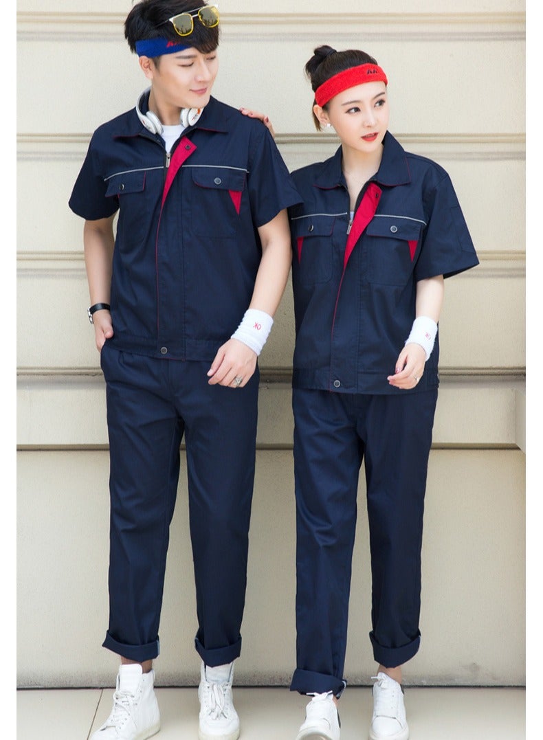 Gasin Unisex Industrial Work Pants Suit With Reflective Strips  - Image 2