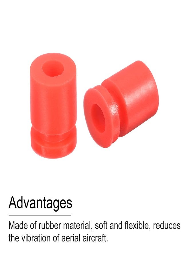 MECCANIXITY RC Anti Vibration Rubber Balls for RC F4 F7 Flight Controller M3x8mm Shock Absorption Balls (Red), Pack of 12 - Image 4